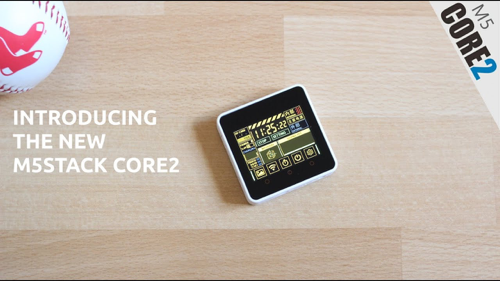 M5Stack's tweet photo. Introducing  #M5Stack CORE2!!! 
Thanks for sharing, @lemariva 
👉👉  https://t.co/UmMpdi6fyV https://t.co/FF7rcZ62t3