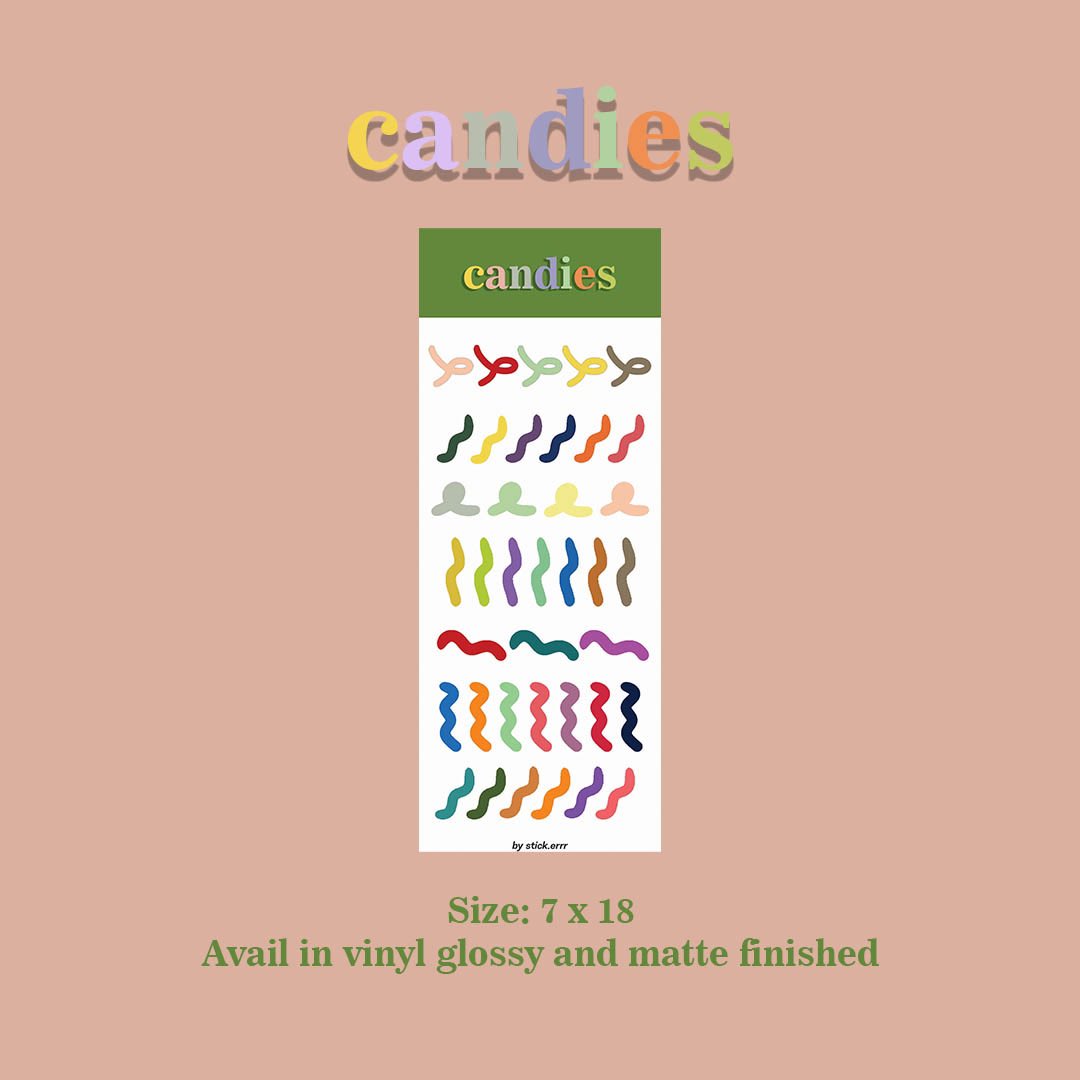 4. Candies• Rp. 12.000/pc