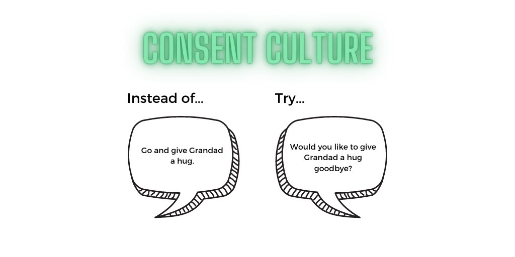 ConsentInNotts's tweet image. Creating a culture of consent starts even with the littlest children. It is a basic human right to have control over what happens to our own bodies, and we can model this for children from the outset. 

At what age did you become conscious of consent?

#consentiseverything