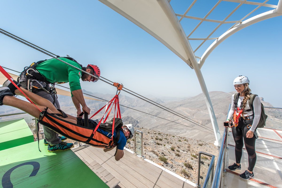 23) Toroverde Zip-Line (RAK)Home to the World's Longest Zipline certified by Guinness World Records. An incredible Adventure Park where you can spend the day enjoying the most breathtaking views of the Jebel Jais mountains in Ras al Khaimah, the highest peak of the UAE.