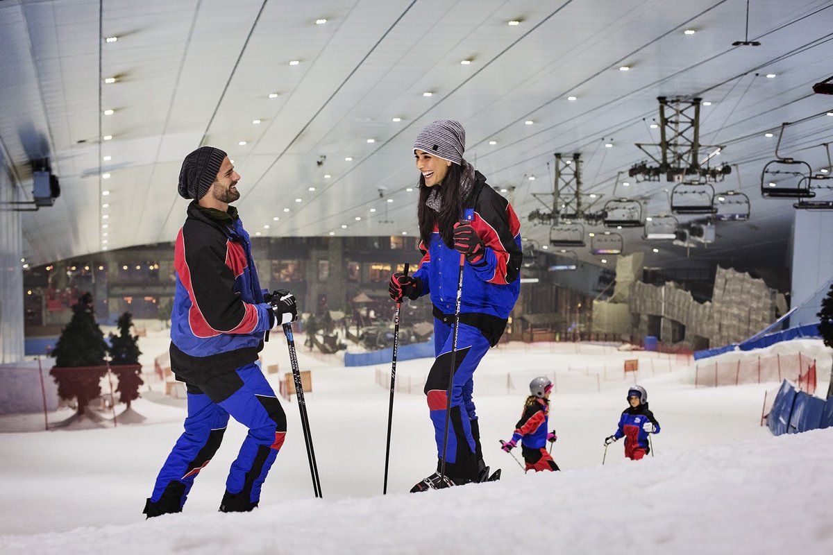13) Ski DubaiThe First and Tallest Indoor Ski in the world!(Big Groups)