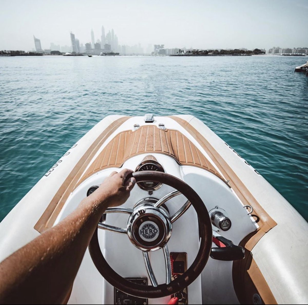 2) Hero Dubai Boat Tours (Dubai)Drive your own boat on a guided tour of Dubai’s iconic coastline (2 on each boat)