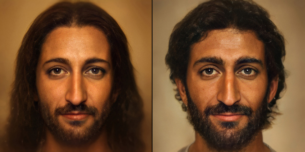 thread:My Jesus portrait is going pretty viral on Twitter at the moment, without me being tagged so for everyone interested here is a little info on the process of constructing it: @OmarjSakr