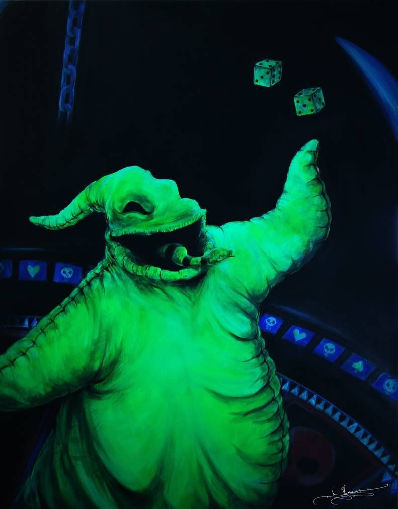 him , oogie boogie <3