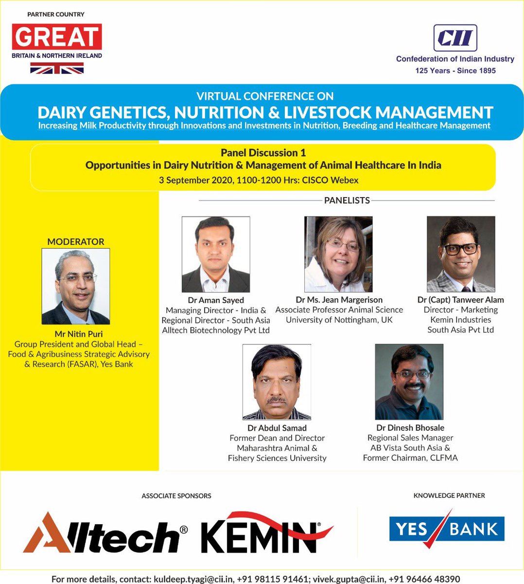 UK_AgriTech's tweet photo. Kindly Join DIT and Confederation of Indian Industry, in Dairy Genetics, Nutrition and Livestock Management Virtual Event on Thursday 3 September. Register https://t.co/6wKvWwEgVZ and feel free to share widely. #Agri-Tech #Trade @tradegovuk https://t.co/hfDCI5v1gN