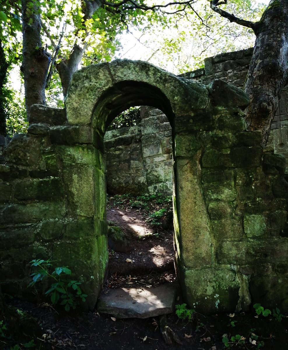 You can cut through the graveyard to visit the ruins of St Patricks Chapel