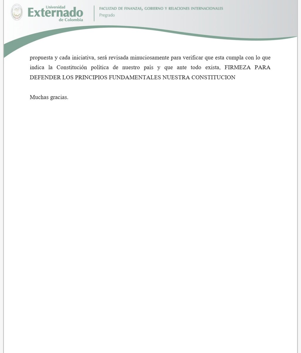 Este es el pronunciamiento del día de hoy por parte de la Corte Constitucional, esperamos llegar pronto a un acuerdo para construir una paz estable y duradera.