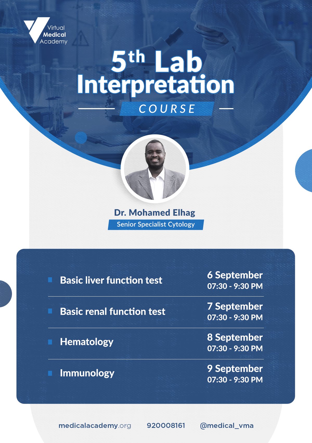 Virtual Medical Academy on Twitter "لكل مهتم يسعدنا تسجيلك في فعالية