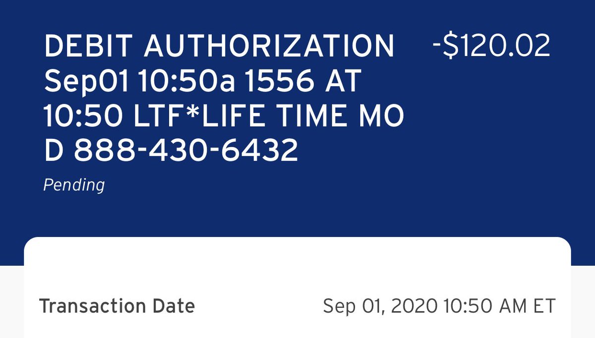 RITISBBQ's tweet image. @LifeTime_Life Is this a joke? Moments after you announced reopening, you charge me without authorization. We froze before you shut down and will decide if/when we unfreeze. #reversethecharge #meatheads