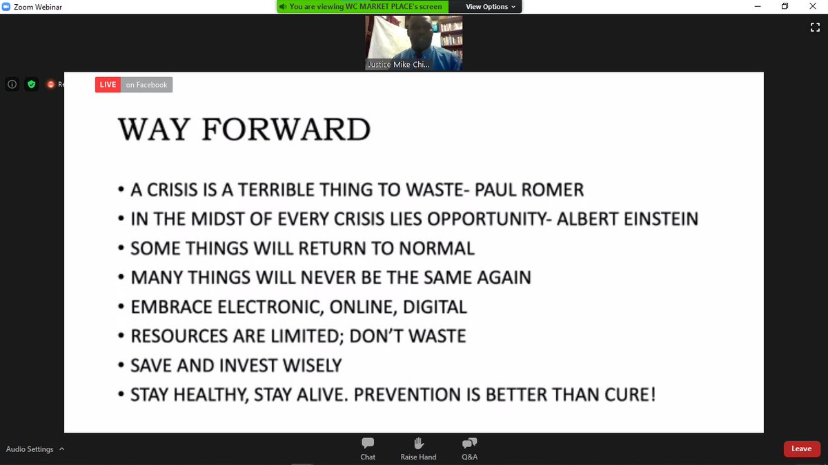 higenyijames's tweet photo. A crisis is a terrible thing to waste~PaulRomer~
In the midst of every crisis lies great opportunity~Albert Einstein~
The more things change, the more they remain the same.
Keep time, don't waste time.
Prepare, prepare, and be disciplined
#JusticeMikeChabita 
#mpmconvention2020 https://t.co/SExvK1EWLR