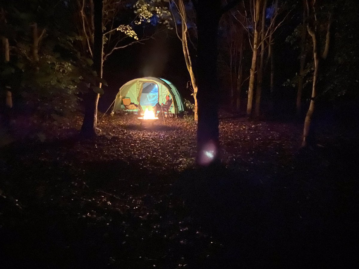 Woodland camping