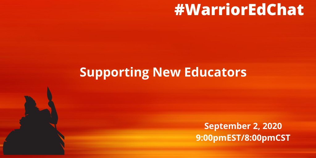 We hope you will join us for this week's #WarriorEdChat  Wednesday night at 8:00pmCST.  We'll be talking about the support that new educators need NOW! <a href="/MCHS156/">McHenry</a> <a href="/McHenryTeachers/">McHenry Educators</a> <a href="/PelleTeachSci/">🧪🍎Mrs. Pelletier👩🏻‍🔬🧬</a> <a href="/mrsbilinski/">Abby Bilinski</a> <a href="/MrCurlott/">Mr. Curlott</a> <a href="/Teach_Madson/">Mr. Madson</a> <a href="/MrLunkenheimer/">Mr. Lunkenheimer</a> <a href="/Mr_Glick15/">Daniel Glick</a> #WarriorEdChat