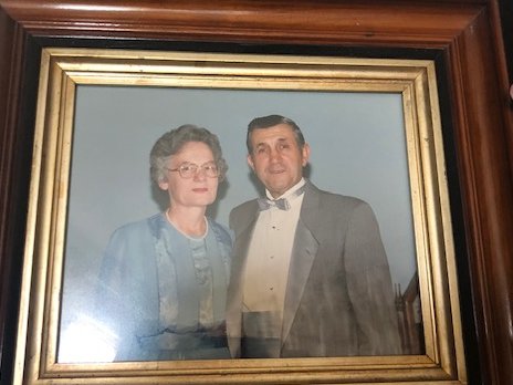 DavidJLaviola's tweet photo. Today was their wedding anniversary.  RIP Mom and Dad. https://t.co/Wb9SioKvbK