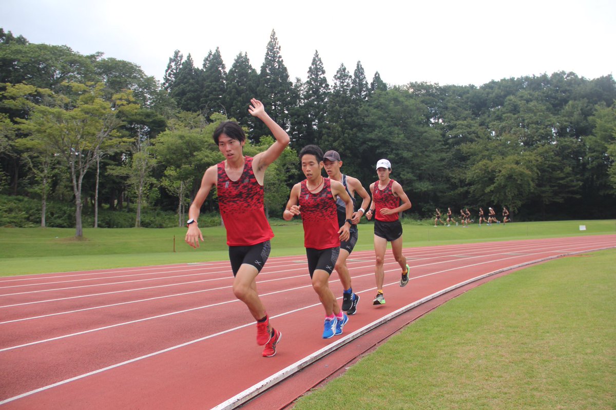 立命館大学陸上競技部 長距離ブロック 妙高合宿 本日はポイント練習を行いました 記録会に向けて良い調整が出来ています