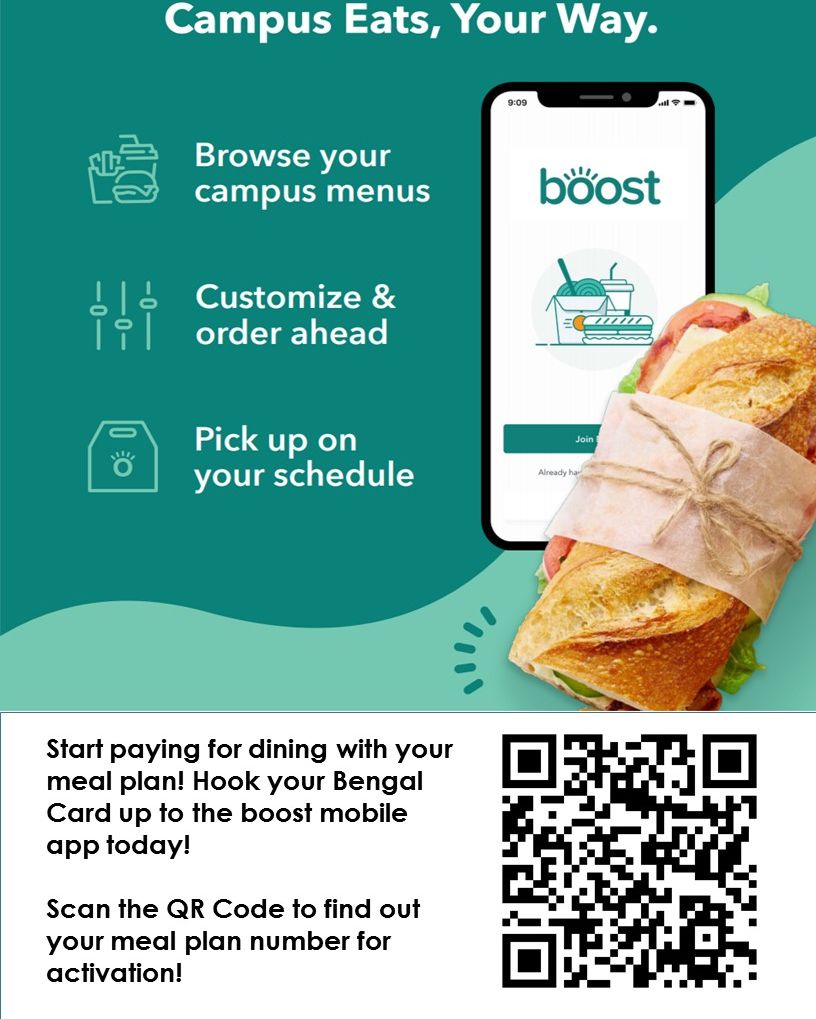 BuffStateDining's tweet photo. Want to use your meal plan for our brand new Boost Mobile Ordering?! Go to the link below to find out your meal plan number then simply add a campus card to your boost account! #boostmobile #buffstatedining @LifeatBuffState @buffalostate 

https://t.co/x7DBzeWMhI https://t.co/ud0nNsQ8dx