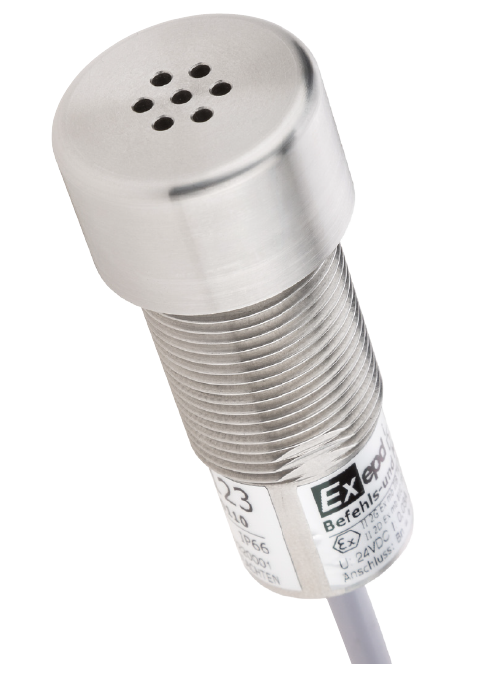 Exepd_GmbH's tweet photo. @Exepd_GmbH - Neu! 

Der Ex-Summer mit 4,3 KHz aus Edelstahl dient zum akustischen Anzeigen von Alarm- und Meldezuständen. 

#ATEX #Explosionsschutz #hazardous #Automatisierungstechnik #Prozessleitsysteme #Regeltechnik #Messtechnik #Maschinenbau https://t.co/kWwN8V3MIU