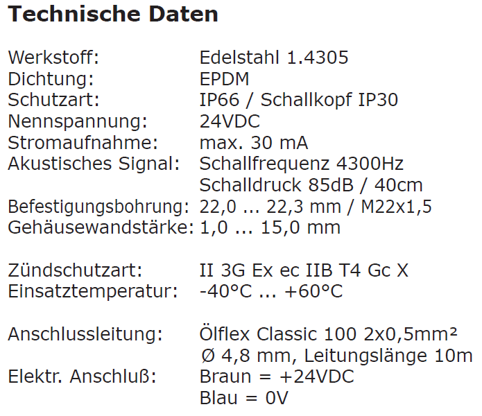 Exepd_GmbH's tweet photo. @Exepd_GmbH - Neu! 

Der Ex-Summer mit 4,3 KHz aus Edelstahl dient zum akustischen Anzeigen von Alarm- und Meldezuständen. 

#ATEX #Explosionsschutz #hazardous #Automatisierungstechnik #Prozessleitsysteme #Regeltechnik #Messtechnik #Maschinenbau https://t.co/kWwN8V3MIU