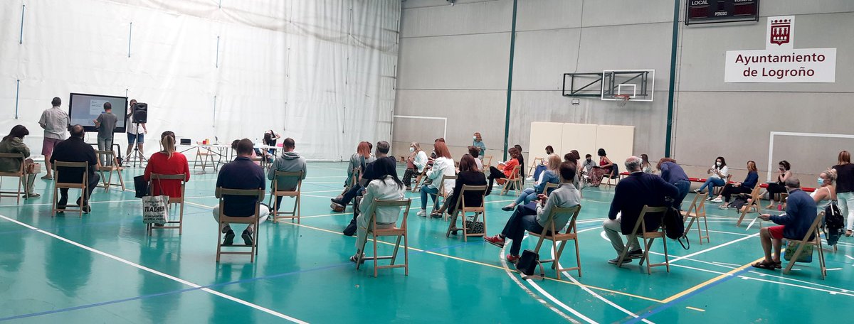 En el <a href="/ColeLasGaunas/">ℂ𝔼𝕀ℙ 𝕃𝔸𝕊 𝔾𝔸𝕌ℕ𝔸𝕊</a>  damos por comenzado  el curso 20/21. Hoy claustro laaaaargoooo para explicar todas las novedades y preparativos para recibir a nuestros alumn@s.