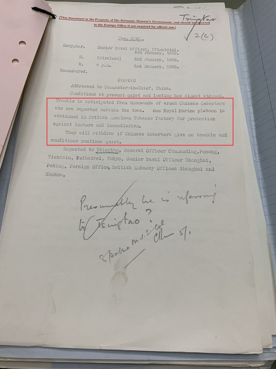 A Thread From R9dtzoflqh53xtv China Bandits Looting 日本軍は中国で略奪の限りを尽くした と言う人達への英文での反論資料 英国公文書館より