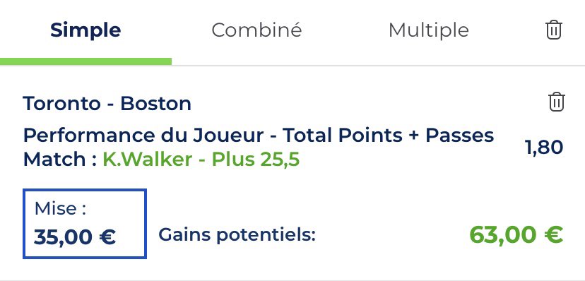 PRONO DU JOUR 👍🏼🔥

➡️COTE: 1.80
➡️CONFIANCE: 6.5/10

RT + ❤️ SI TU FOLLOW!