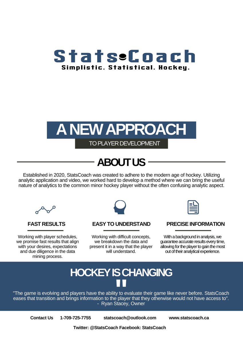 Statscoach's tweet image. 🚨Back To Hockey Sale🚨

With hockey just around the corner, we are now offering 20% off all analysis packages for the next 14 days! Contact us today to book your analysis for this upcoming season!

*All contracts tentative on games being played*

#StatsCoach #Analytics