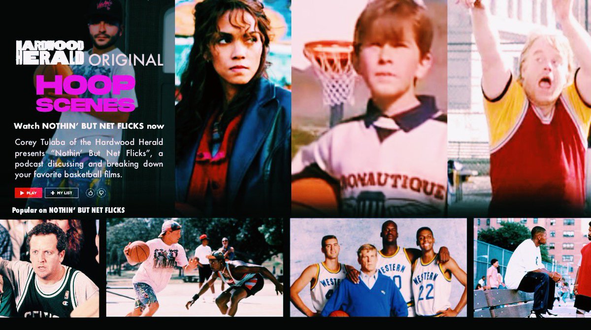 New ep of Nothin But Net Flicks just dropped! <a href="/RobbieRags/">Robert Ragbir</a> of <a href="/neverthereband/">neverthere</a> &amp; I revisit “Hoop Scenes”. We break down bball scenes in non bball movies. We talk 3 Ninjas, Cat Woman, Along Came Polly, plus more

Listen ⬇️ 

🍎 | podcasts.apple.com/us/podcast/not…

🟢 | open.spotify.com/episode/5KdVwX…