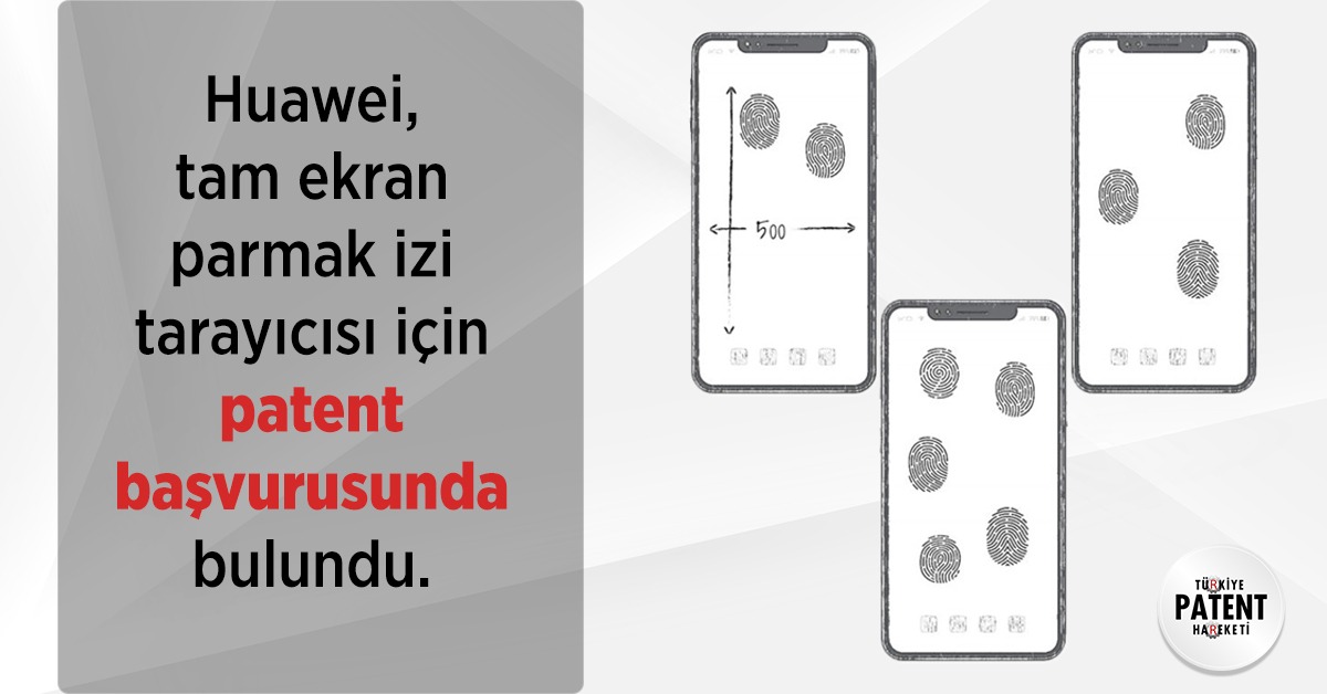 Tam ekran #parmakizitarayıcı uygulamaya özel parmak izi kilidi oluşturmanıza yardımcı oluyor ve ekranın tamamı parmağınızı tanıyabildiğinden hiç kilit yokmuş gibi yalnızca uygulama simgesine dokunarak açılmasını sağlıyor.

#buluş #akıllıtelefon #patent #TürkiyePatentHareketi
