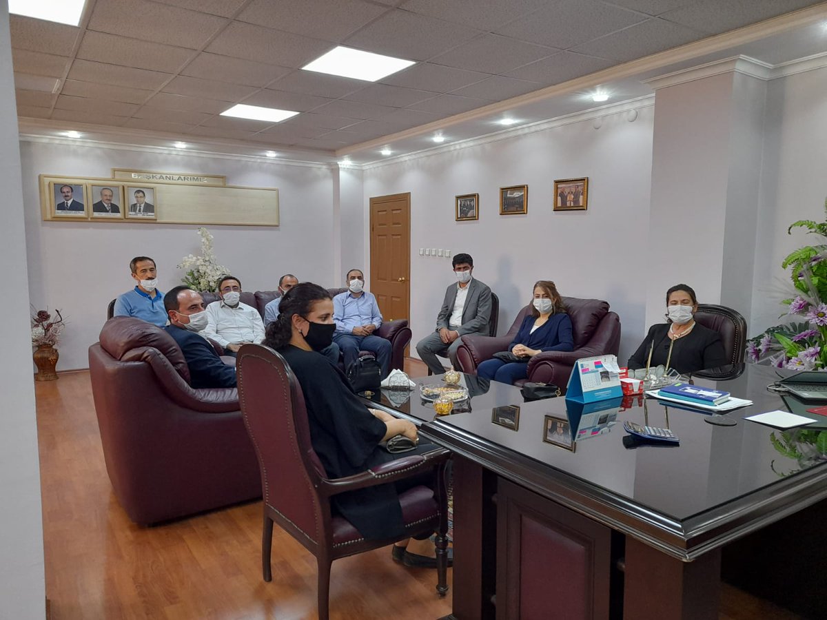 DEVA Partisi Van İl Yönetimi Odamızı Ziyareti