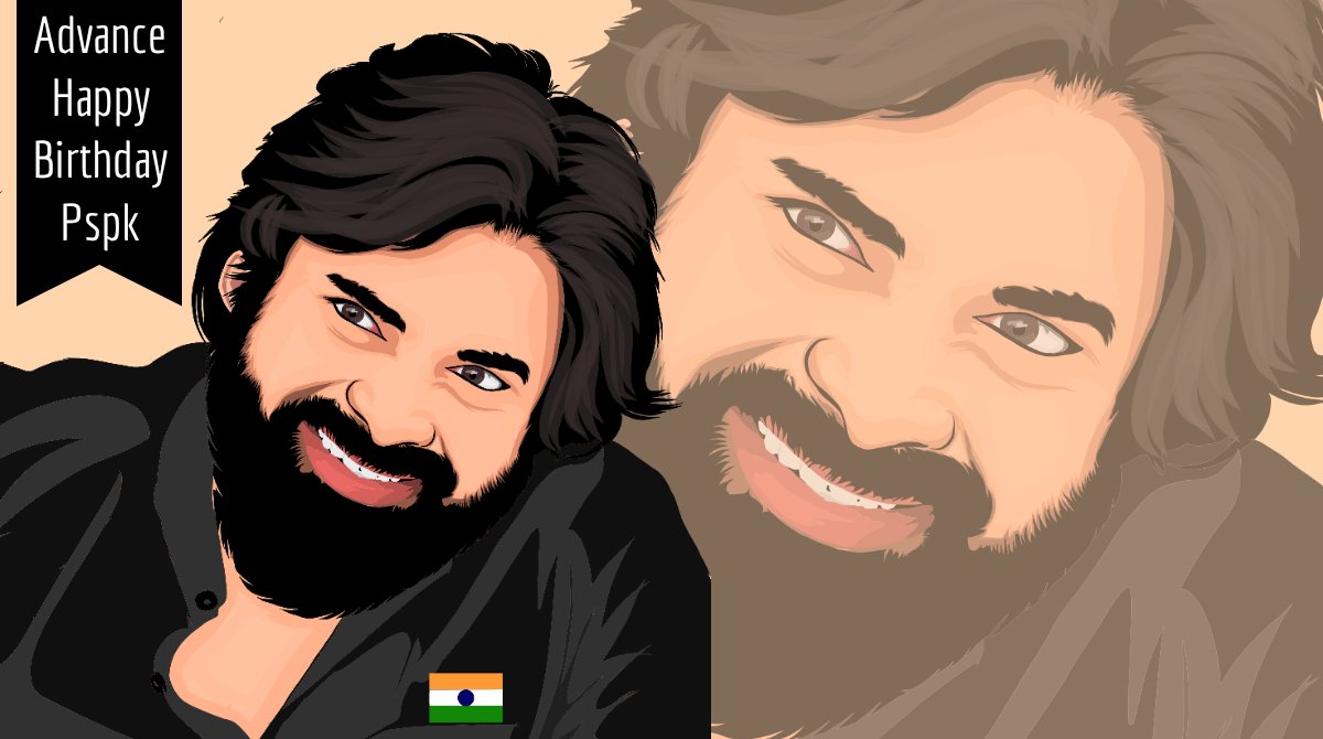 vectorsgraphy's tweet photo. Happy Birthday Pspk!
#HBDPawanKalyan 
#VakeelSaab https://t.co/IMmP25zUuq