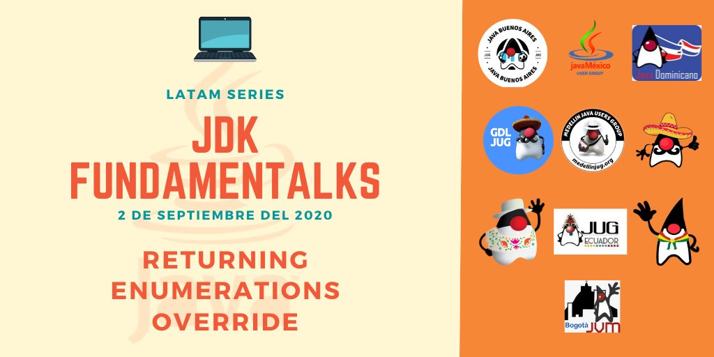 gaijinco's tweet image. Recuerden nuestro evento junto con las comunidades Java de Latam:
meetup.com/es/Bogota-JVM-…
#Java #FundamenTalks #JavaLatam