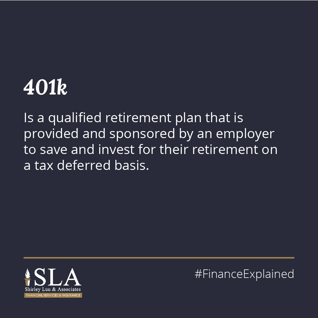 It's time to bank on yourself and learn the basics of #financialsuccess. With a #401k, you can cut your tax bill by taking advantage of pre-tax contributions to your employer’s 401k plan. That's right, your #money can grow tax-free. #FinanceExplained