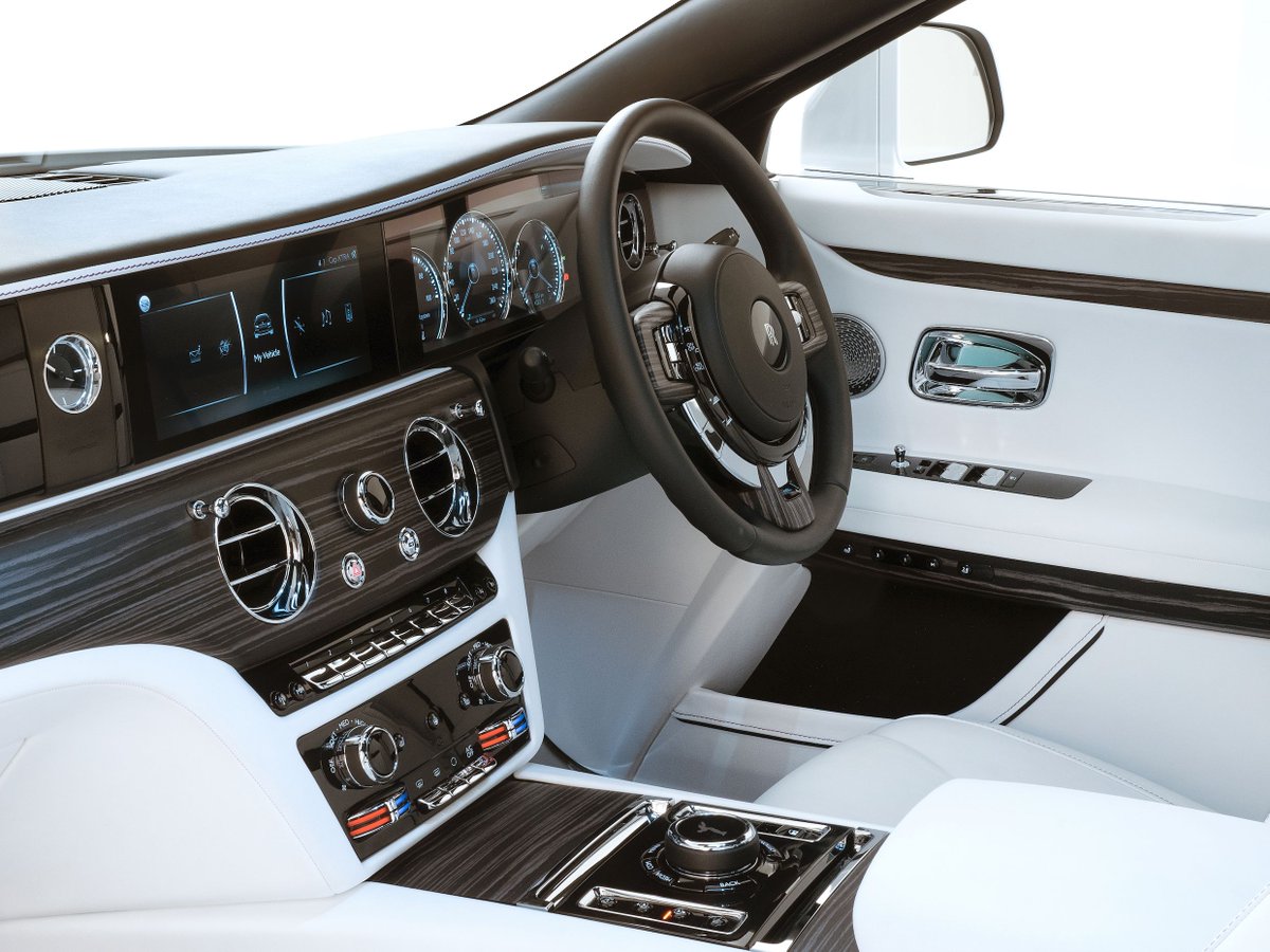 Car And Driver The 21 Rollsroycecars Ghost Is A Tasteful Oasis In A Post Opulent World T Co W7yzhxv3pu