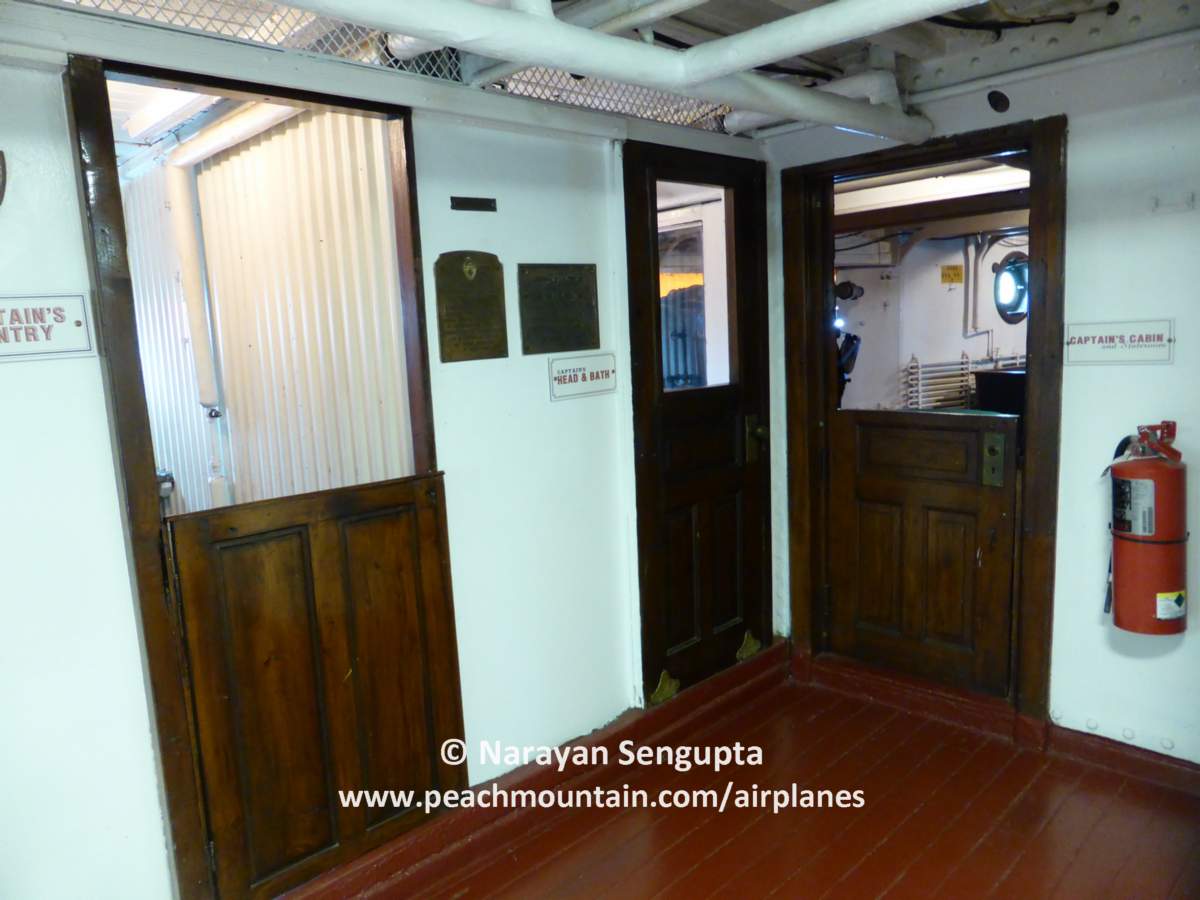  #shipsinpics  #ships  #shipping  #shipspotting  #maritime  #history  #Navy - USS Olympia - Captain's quarters just across from the Admiral's quarters (pictured above)! The woodwork, furnishings, etc., are just beautiful. They remind me of Denver's Brown Palace Hotel, etc. Amazing!