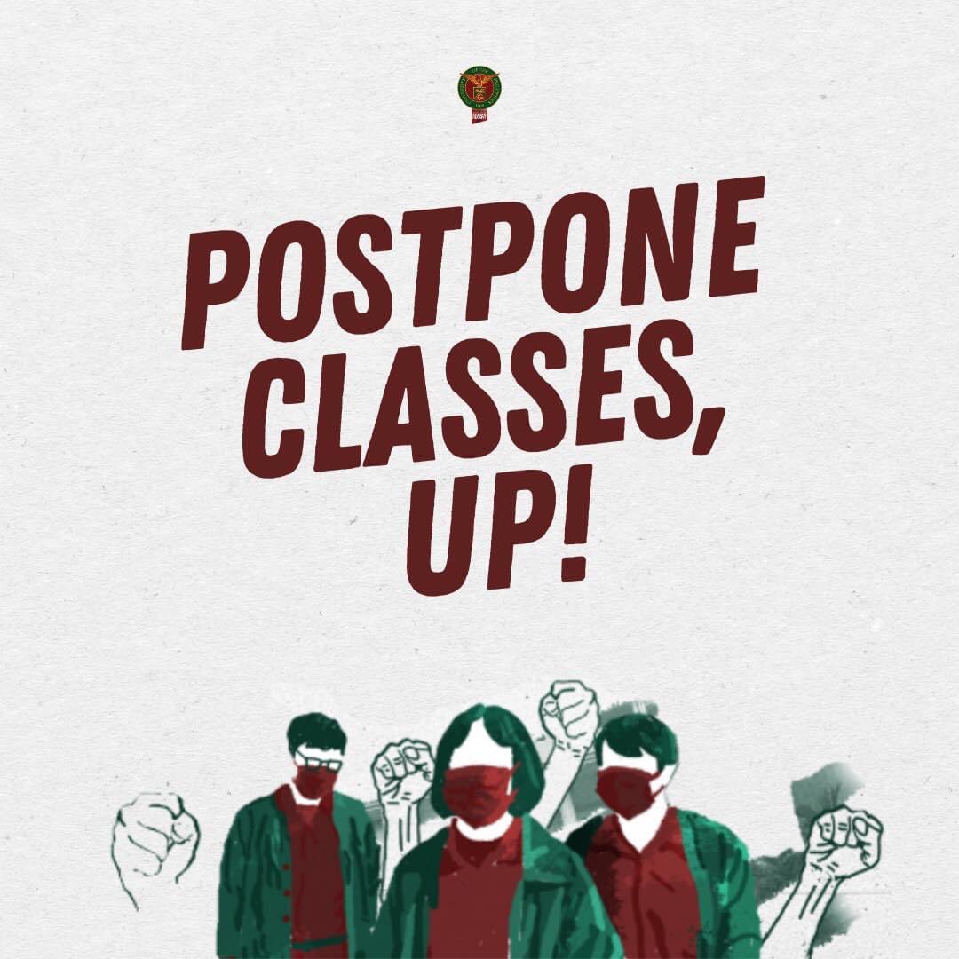 njhheartbreaker's tweet image. #PostponeClassesUP
#WalangIwananUP