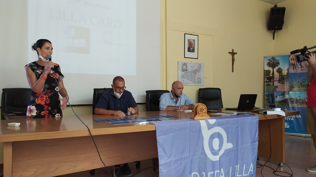 radiotaormina's tweet photo. #localnews
@SantaTeresaRiva  ha ospitato il 1° workshop #BandieraLilla. Presentata la #LillaCard. Importante momento di confronto per procedere all'implementazione dei servizi e far crescere #accessibilità. Ne abbiamo parlato con #DaniloRizzo @danilologiudice https://t.co/Uod1Lnvh4D