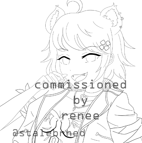 wow lineart hello maam ?️??️ 