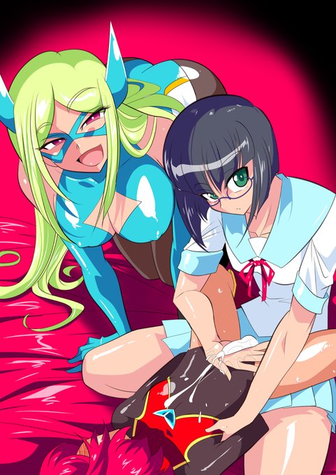 今月20日発売予定の「ヒーローの憂鬱 淫乱リハビリテーション後編」の次回作の表紙絵とキャラ立ち絵が完成しました!次回は 体臭責めが得意な淫乱JKカナ と イボイボシートを駆使して搾精してくる淫乱ヴィランバットガール が相手サンライズパッションは今度こそ勝利することができるのか! 