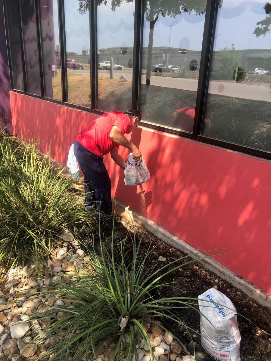 TERMBarrier's tweet photo. Our TERM Barriers Team were out in #sanantoniotexas last week installing #TERM #Particle #Barrier. Visit https://t.co/ksZnRHGMXJ to learn about our Term Barrier Products to #prevent #termites in your #home or #business. #construction #sustainability #environment https://t.co/5CzILELWtT