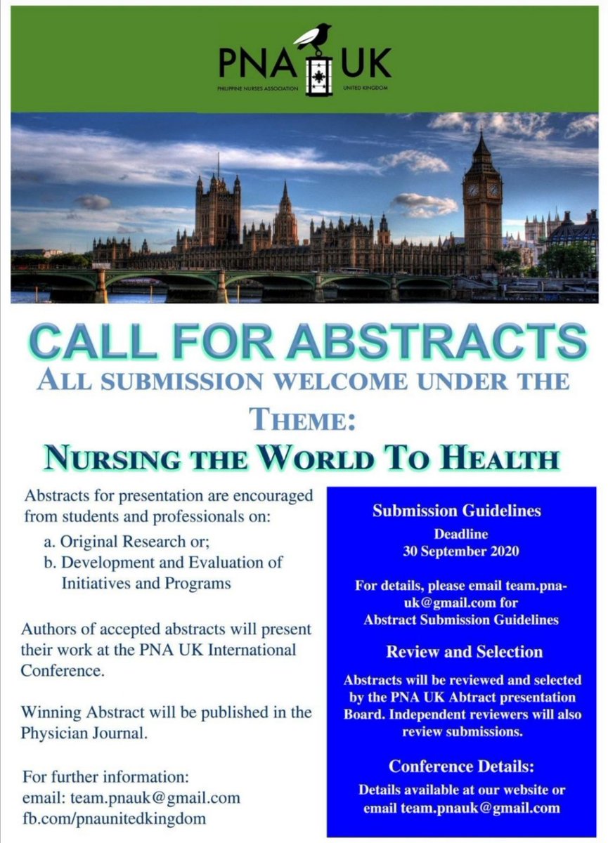 World Café Convention Poster-Abstract Criteria of entry Award: 1) Poster presentation to the @PNA_UKnurses World Café Congress 2) Published at Physicians Journal W/ @GoalsOlivers @jcarriolaRN @joronimo212 @FilipinoUKNurse @manonggeorgeuk @pixie30671 @PRISOPHNURSE