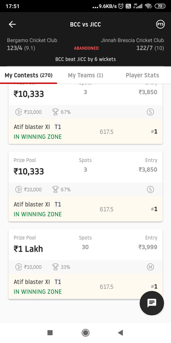 Atifkhan78's tweet image. @Dream11 yeh kya Chutiyapa hai bc 
Without reason match abonded kar diye 
Match to tum sb khud krwate ho to score kaise nhi milta tumko aur bolte ho khud ko india ki number 1 fantasy website..
Apni manmani krte ho 
@Abdulla7897 
@Aqibkha79641852 
@stylesboy_offic