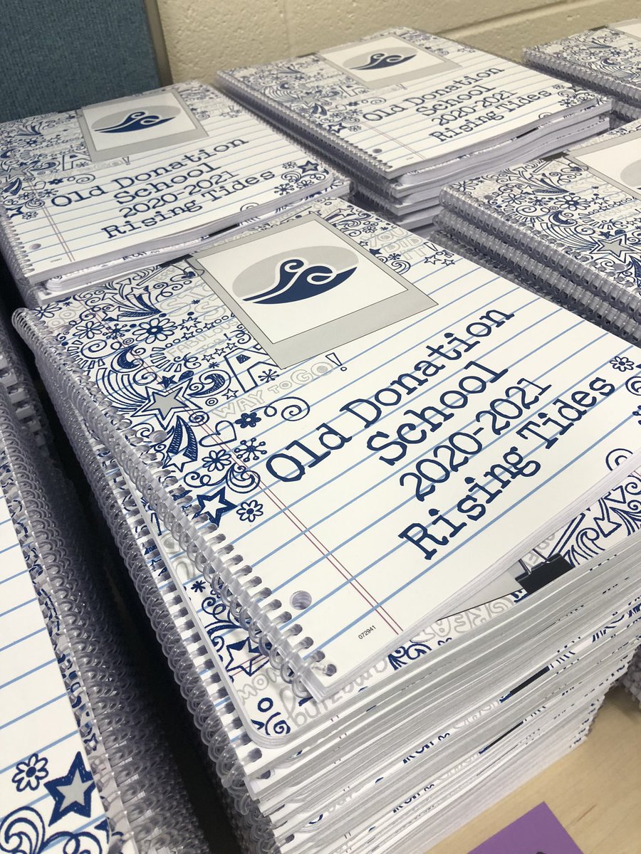Textbooks and planners and supply kits, oh my! We are preparing for materials pick up on Friday <a href="/BrickellAcademy/">Old Donation School</a> Cannot make it? Have a friend or family member drive through for you.