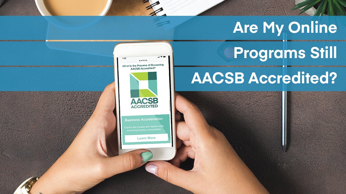 Worried that the transition from in-person to all online, or a hybrid model, might cause a decrease in quality? 

<a href="/AACSB/">AACSB</a>-accredited schools offer the highest quality in business education—no matter the delivery.

🔗aacsb.biz/3bdPWhc
