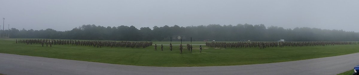 Champion6_213IN's tweet image. Sneak Peek....

Graduation rehearsal Day 2. #PracticeMakesBetter

Join us tomorrow at 0900 EDT via live stream to welcome 847 of the Army's newest Soldiers to the ranks of our profession @fortjackson !

@193rd_IN_BDE @fortjacksoncg

m.facebook.com/events/3565840…

#VictoryStartsHere