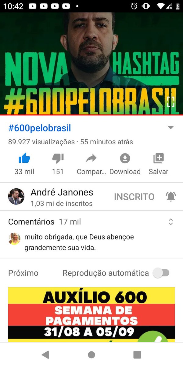 FahNunes2's tweet photo. VAMOS APOIAR. #600pelobrasil https://t.co/89B5bjcFqu