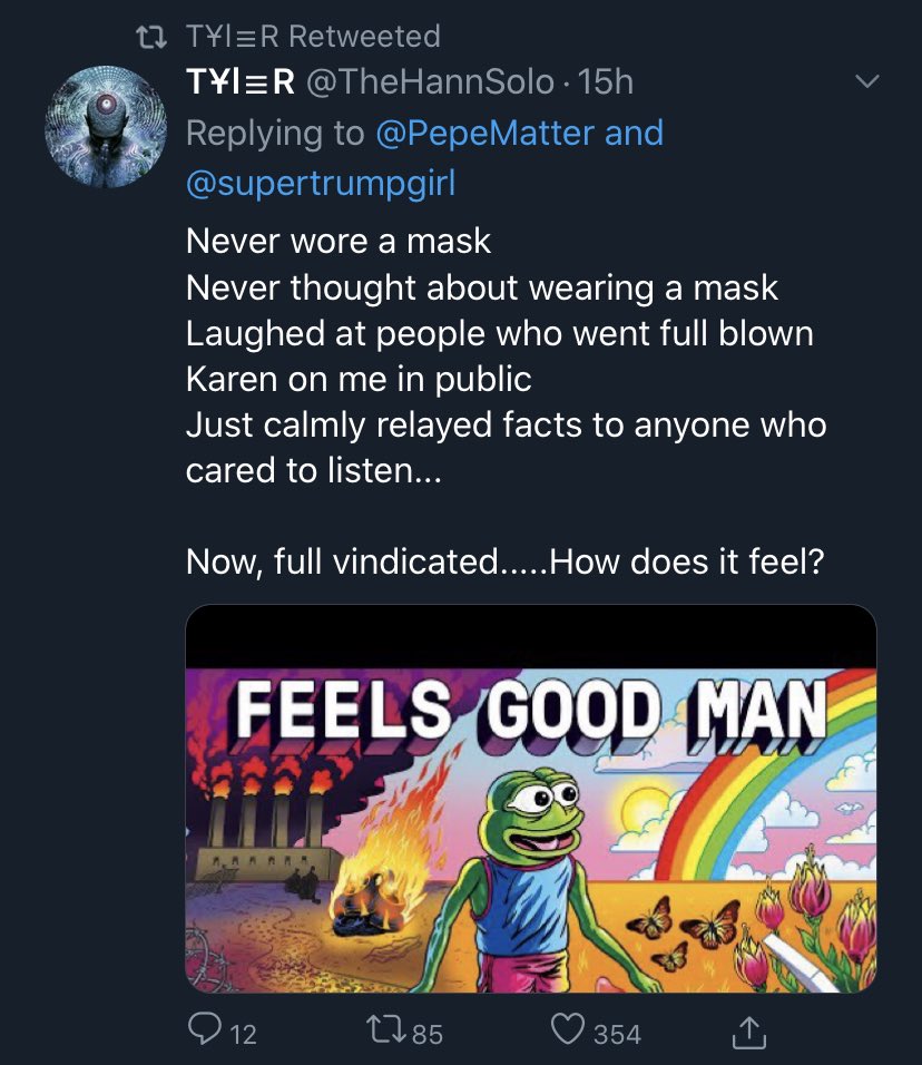 These accounts all share a hatred for masks and BLM. They share a love for Q, Trump and...they believe reptilians are targeting us & need to be monitored.