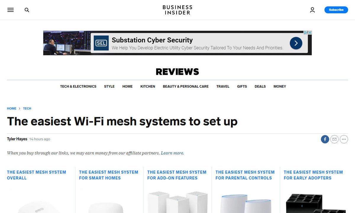 codecidedotnet's tweet image. The easiest Wi-Fi mesh systems to set up
#eero #setupprocess #revolution #wifimeshsystems #darkdays #remotework
via businessinsider.com
☛ amp.gs/XZ2J