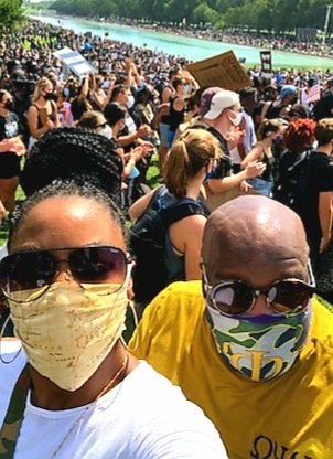 mjtcomms17's tweet photo. Supporting NAN Committment 2020 March on Washington. Well done @real_sharpton. #marchonwashington2020 #blacklivesmatter✊🏽✊🏾✊🏿 #nojusticenopeace✊🏾 #killracism https://t.co/jCzYDvWiOc
