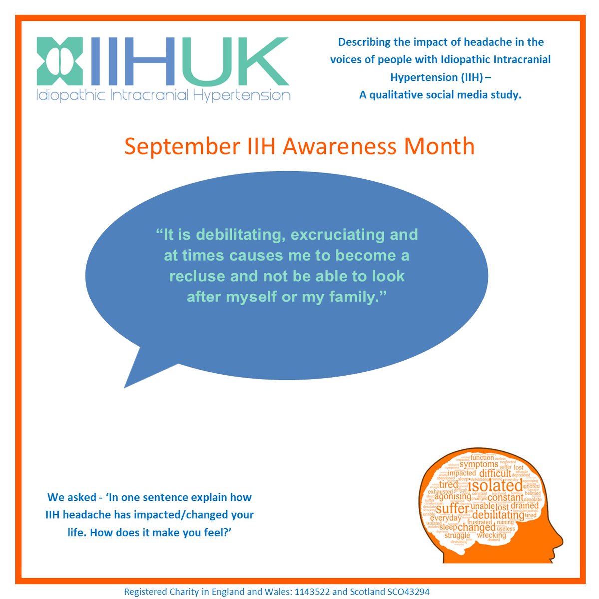 Awareness Month ~ Day 30
#IIHAwarenessMonth
#IIH
#Working2RelievethePressure