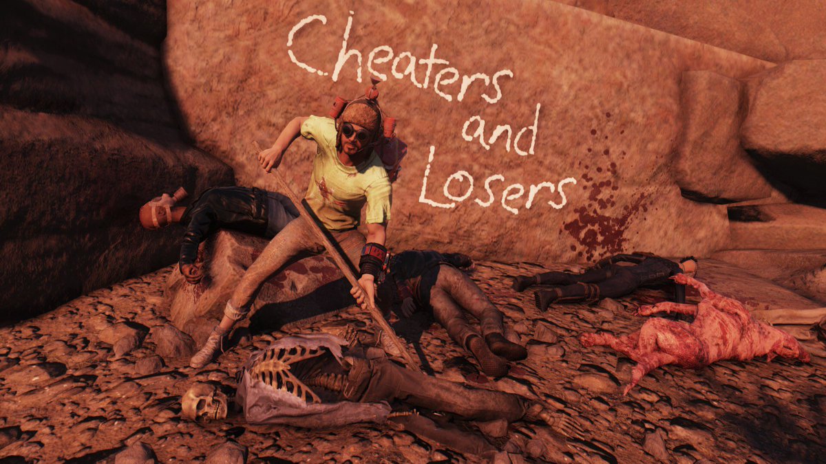 wasteland_dude's tweet photo. Don’t mind me just cleaning up the trash. 😂

#Fallout76 https://t.co/JdaeiPkn2x