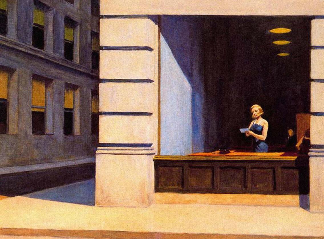 lukacos_'s tweet photo. Edward hopper paintings https://t.co/Nid9acYcmo